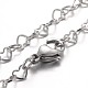 Heart 304 Stainless Steel Link Bracelets(X-BJEW-JB01929)-1