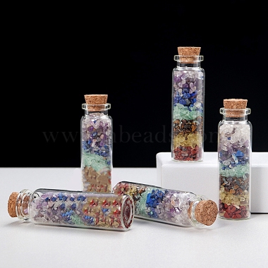 Transparent Glass Wishing Bottle Decoration(PW-WG92605-01)-3
