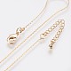 Long-Lasting Plated Brass Coreana Chain Necklaces(NJEW-K112-08G-NF)-1