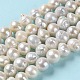 Brins de perles de keshi naturelles(PEAR-E018-17)-2