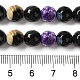 Dyed & Heated Natural Fire Crackle Agate Beads Strands(G-P539-B01-05)-5