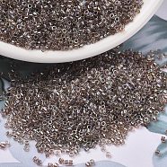 MIYUKI Delica Beads, Cylinder, Japanese Seed Beads, 11/0, (DB2395) Inside Dyed Sand, 1.3x1.6mm, Hole: 0.8mm, about 2000pcs/10g(X-SEED-J020-DB2395)