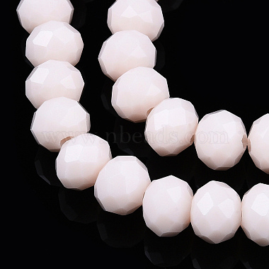 Opaque Solid Color Glass Beads Strands(EGLA-A034-P1mm-D33)-4