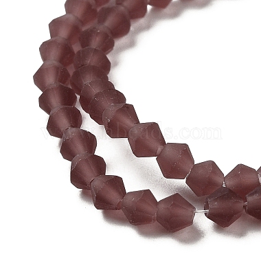 Imitate Austrian Crystal Frosted Glass Beads Strands(GLAA-F029-TM2mm-B05)-3
