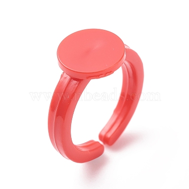 Adjustable Colorful Acrylic Ring Components(X-SACR-R740-M)-4