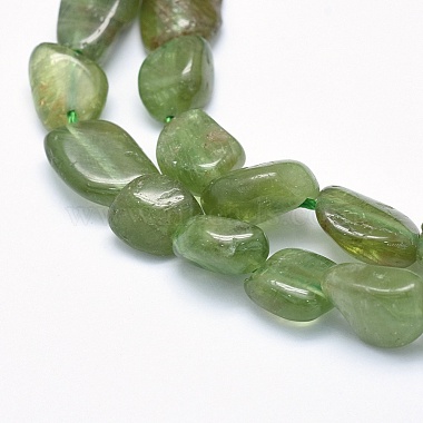 Natural Peridot Beads Strands(G-G765-41)-3