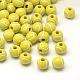 Tennis Opaque Acrylic Beads(X-SACR-R886-04)-1