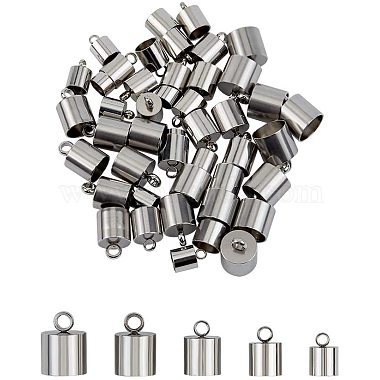 Stainless Steel Color 304 Stainless Steel Cord Ends