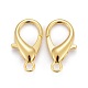 Zinc Alloy Lobster Claw Clasps(X-E107-G)-3
