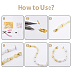 40Pcs 2 Colors Tibetan Style Alloy Flower Toggle Clasps(FIND-DC0004-34)-5