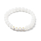 Round Imitation Gemstone & Plating Beads Stretch Bracelet Sets(BJEW-JB06409-01)-6