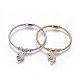 304 Stainless Steel Charms Bangles(BJEW-P258-04)-1