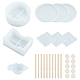 Juegos de moldes de silicona para tapetes para tazas superfindings(DIY-FH0002-21)-2