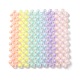 6 Colors Transparent Acrylic Pumpkin Beads Cup Mat(AJEW-CM00001)-1