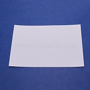 ABS Plastic Plates, Rectangle, White, 301x199x0.5mm(KY-WH0045-17B)