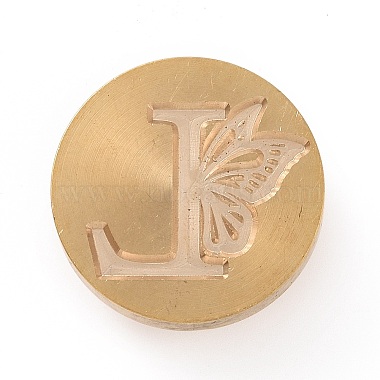 (venta de liquidación defectuosa: oxidado) cabeza de sello de latón con sello de cera(AJEW-XCP0001-40)-7
