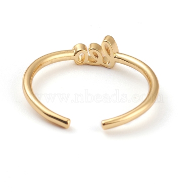 Constellation/Zodiac Sign Brass Cuff Rings(RJEW-O042-06G-G)-3