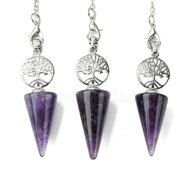 Amethyst Dowsing Pendulums