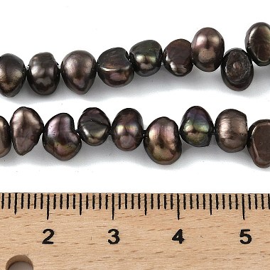 Dyed Natural Cultured Freshwater Pearl Beads Strands(PEAR-A006-19B)-5