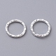 Iron Textured Jump Rings(IFIN-D086-02-S)-1