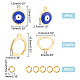 DIY Evil Eye Earring Making Kit(DIY-AR0002-83)-2