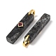 Natural Mixed Stone Pendants(GG-CBA51ED-01G)-4