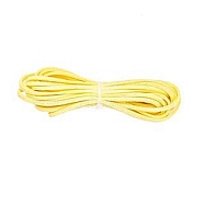 Faux Suede Cord, Yellow, 2.7mm, about 1m/strand(OCOR-WH0043-L052)