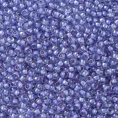 Inside-Color Crystal/Purple-Lined TOHO Round Seed Beads All Sizes #966