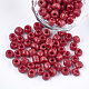 Perles de rocaille en verre(SEED-Q025-5mm-O03)-1