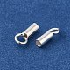 925 Sterling Silver Cord Ends(STER-P055-01B-S)-2