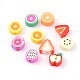 Mixed Fruit Theme Handmade Polymer Clay Beads(CLAY-Q170-M)-1