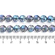 Brins de perles de cristal de quartz synthétique galvanisées(G-Z038-A02-02FR-1)-5
