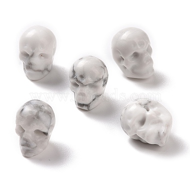 Skull Howlite Beads