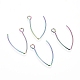 Placage ionique (ip) 304 crochets de boucle d'oreille en acier inoxydable(X-STAS-L216-03A-M)-1