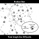 1個のプラスチックパールラウンドビーズトリム(OCOR-GF0004-43A)-2
