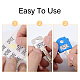 2 Sets Plastic Key Caps(FIND-GL0002-21)-4