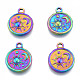 Ion Plating(IP) 201 Stainless Steel Pendants(STAS-N098-182M)-2