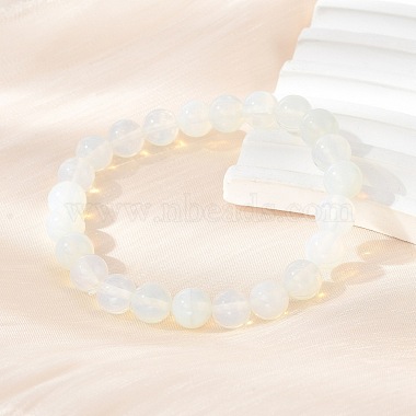 Opalite Perlen Stretch-Armbänder(BJEW-F203-01)-5