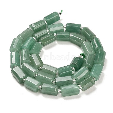 Natural Green Aventurine Beads Strands(G-G068-A33-01)-3