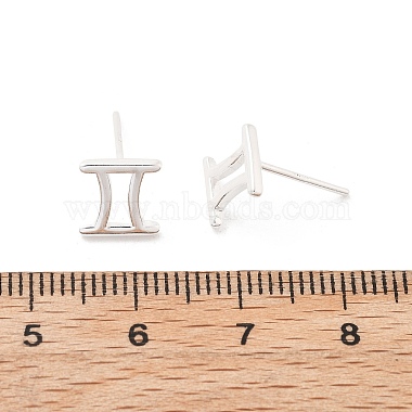 S925 Sterling Silver Stud Earrings(EJEW-K303-01S-03)-4