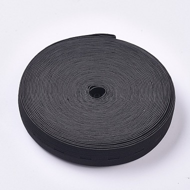 20mm Black Elastic Fibre Thread & Cord