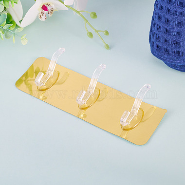 Self-adhesive Acrylic Wall Hook Hangers(AJEW-TADJ0001-09B-03)-4