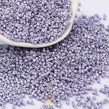 Lavender Glass Beads