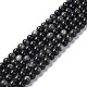 Natural Silver Obsidian Beads Strands(X-G-D083-01D)-1
