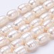 Natural Cultured Freshwater Pearl Beads Strands(PEAR-P002-14)-1