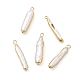Baroque Natural Keshi Pearl Pendants(PEAR-P004-68KCG)-1