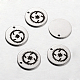Spray Painted Stainless Steel Steampunk Charms(STAS-I051-E01)-1