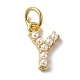 Rack Plating Brass with ABS Plastic Imitation Pearl Charms(KK-B092-30Y-G)-1