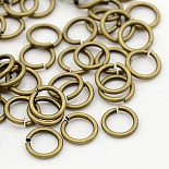 Antique Bronze Ring Brass Close but Unsoldered Jump Rings(JRC7MM-AB)