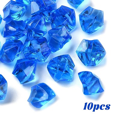 10Pcs Transparency Acrylic Beads(TACR-YW0003-02H)-1